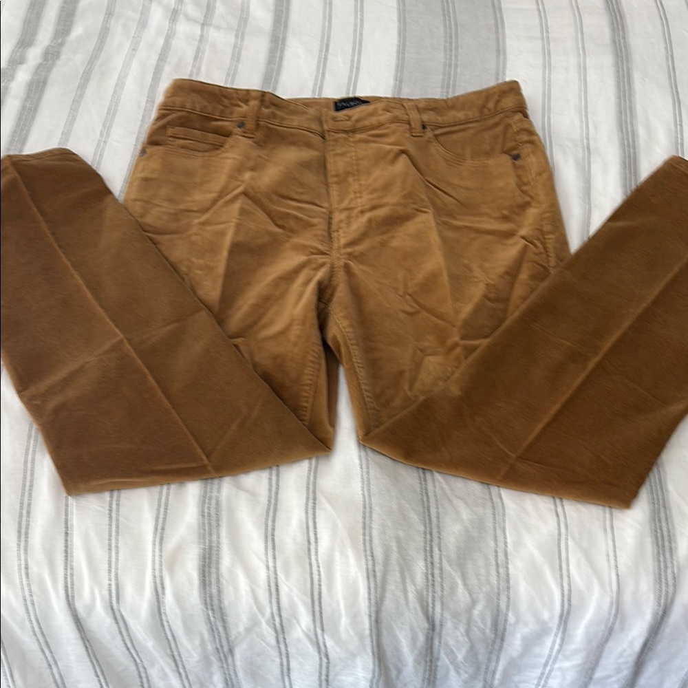 Talbots Tan Corduroy straight leg Pants